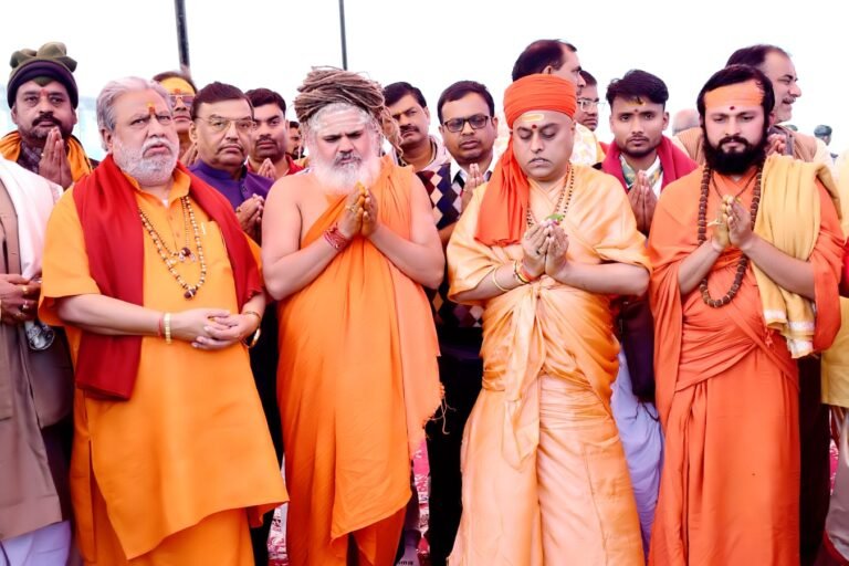 शंकराचार्य शिविर का भूमि पूजन