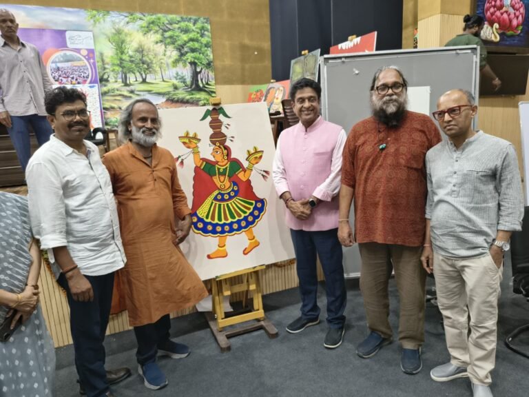 NDMC Art Workshop: NDMC समर आर्ट वर्कशॉप: कुलजीत सिंह चहल ने किया चौथे दिन का निरीक्षण, ऑपरेशन सिंदूर थीम पर पद्मश्री कलाकारों ने बनाए चित्र