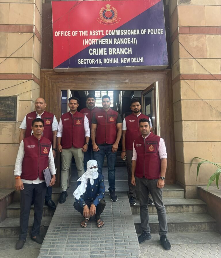 Delhi Crime Branch: जहांगीरपुरी गैंगवार: सात महीने से फरार हत्यारोपी विपिन को क्राइम ब्रांच ने दबोचा
