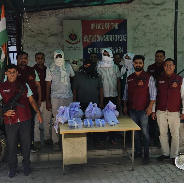 Delhi Crime Branch Nabs Six Associates of Kala Jathedi Gang with Firearms