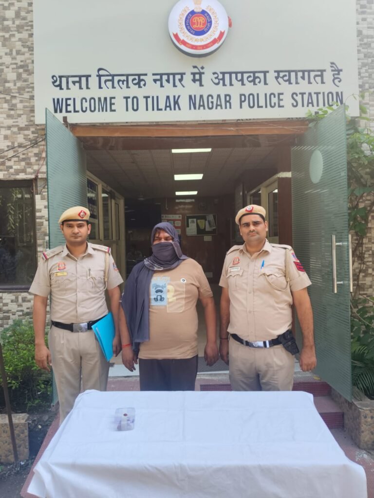 Drug Peddler Arrested in Tilak Nagar, 35 Grams Heroin Seized