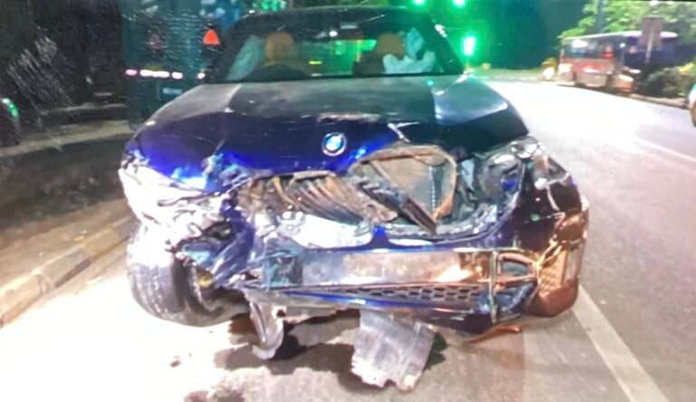 Fatal Accident on Ring Road near Delhi Cantt Metro Station