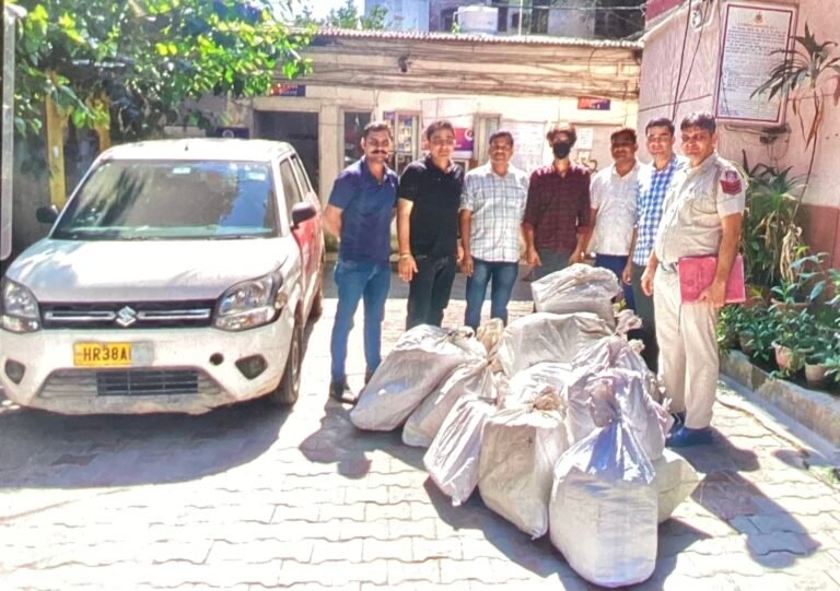 सेंट्रल जिला पुलिस का बड़ा ऑपरेशन, शराब और गाड़ी जब्त