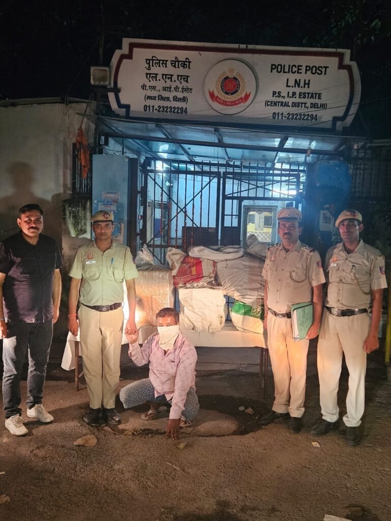 Central Delhi Police Seize 70.4 Kg Illegal Firecrackers, One Arrested
