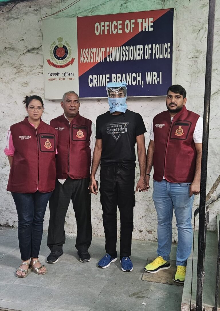 CRIME BRANCH ARRESTS WANTED ACCUSED IN SUBHASH NAGAR FIRING CASE — MARUTI BALENO USED IN CRIME RECOVERED