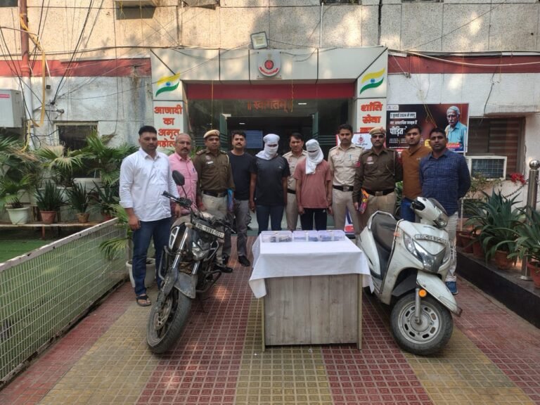 Double Catch by Rajouri Garden Police – Two Notorious Criminals Held with Pistols & Stolen Vehicles!