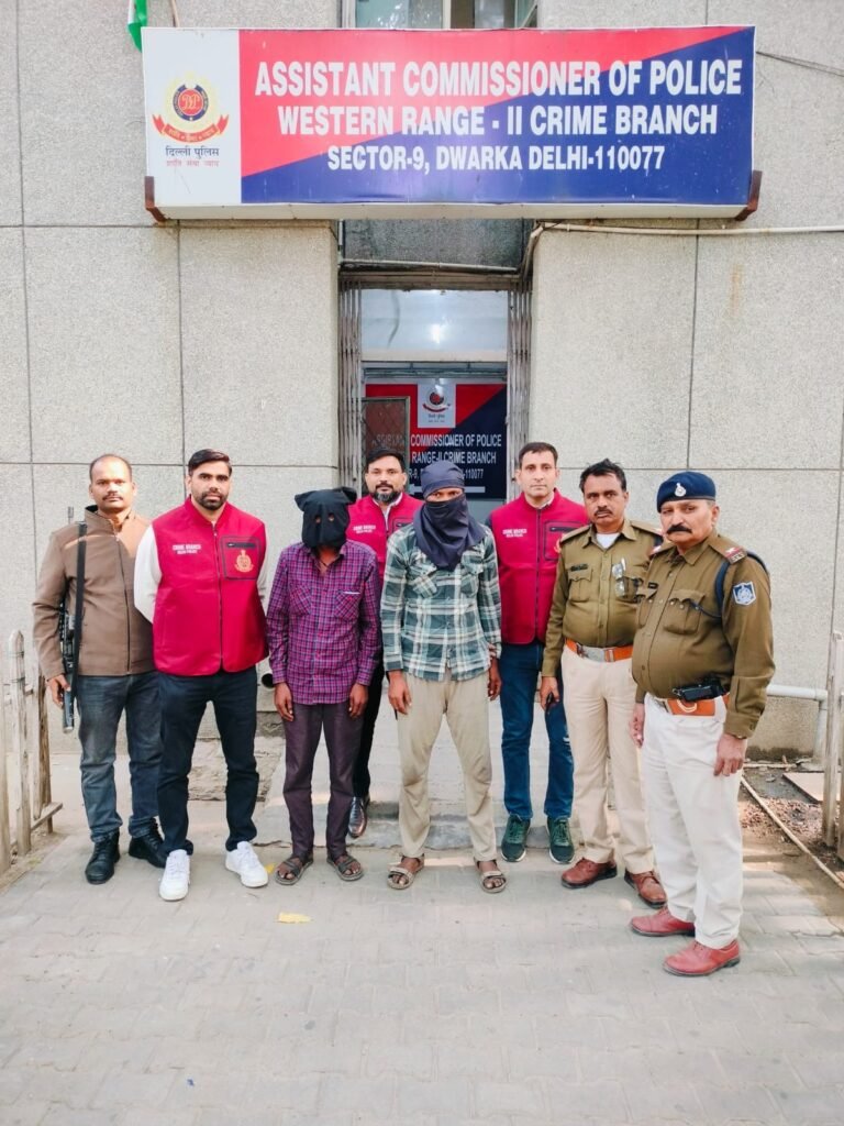 “DCP Harsh Indora’s Crime Branch Strikes Hard: Two Most-Wanted Pardi Gang Criminals Arrested”