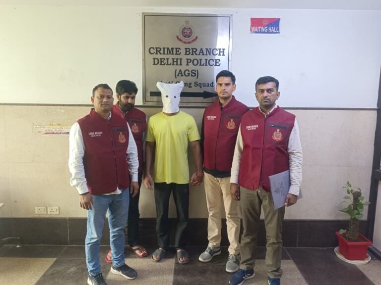 CRIME BRANCH NABS ABSCONDING ACCUSED IN ATTEMPT TO MURDER CASE OF PS WAZIRABAD