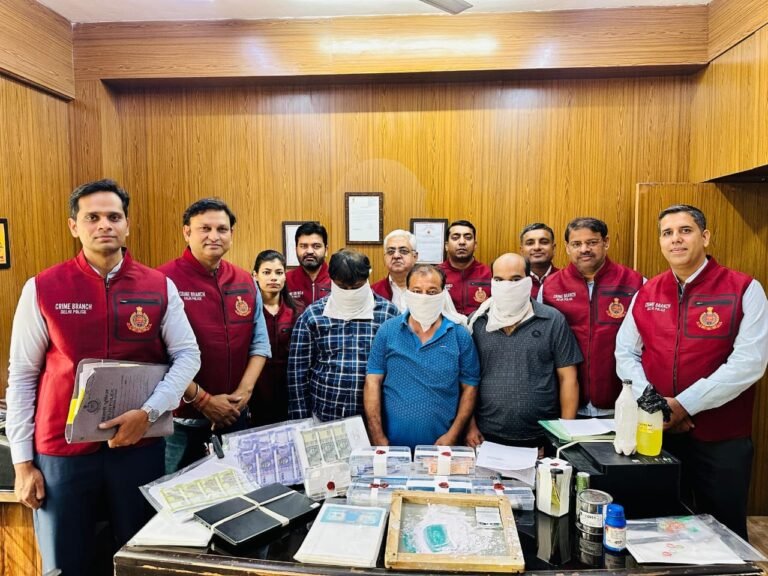Major Breakthrough: Interstate Fake Currency Racket Busted — ₹3.24 Lakh Counterfeit Notes and Printing Equipment Seized