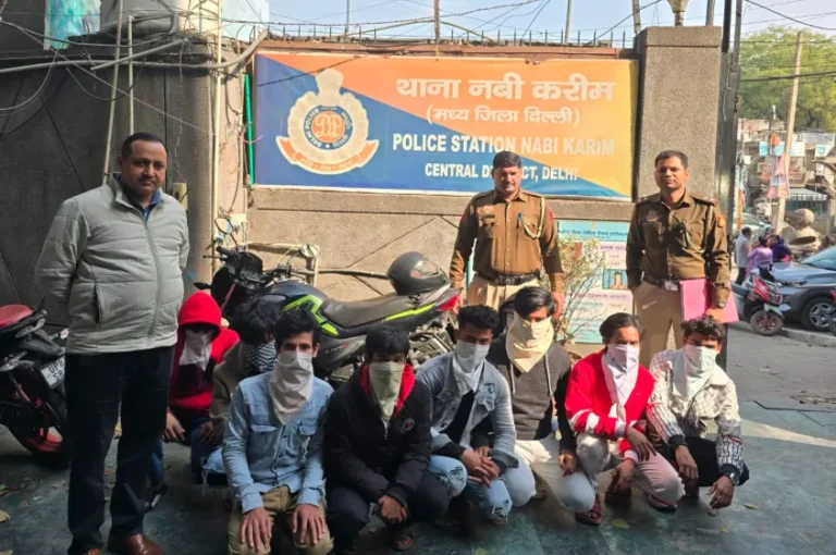 Nabi Karim hookah bar bust, Delhi police