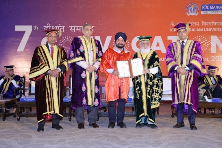 Convocation Ceremony: कड़ी मेहनत और निरंतर सीख से ही सफलता संभव: प्रो. अनिल सहस्रबुद्धे