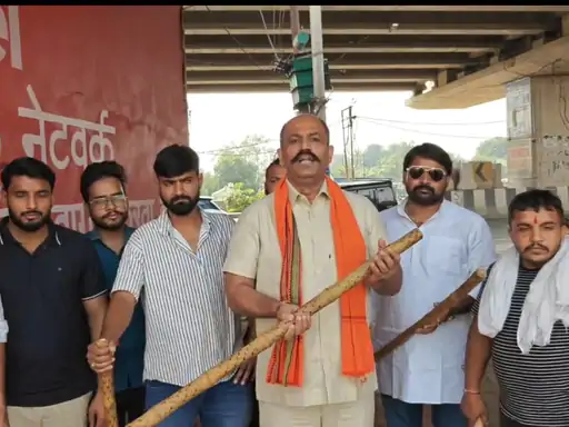 Jantar Mantar Protest, Pinky Chaudhary, Hindu Raksha Dal, CJP Protest, Delhi Protest October 10