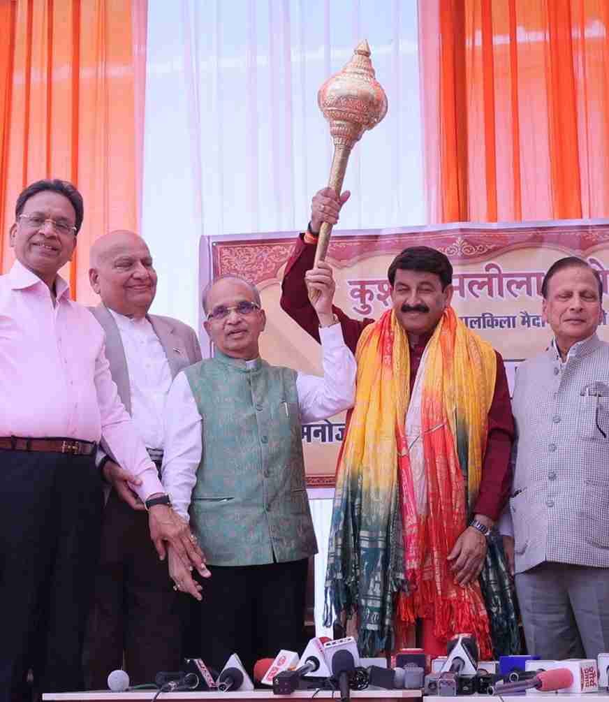 Manoj Tiwari Ramlila, Luv Kush Ramlila, Lal Qila Ramlila, Kevat Role, Delhi Ramlila